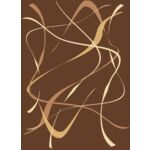 Dywan CHOCO 60 x 110 cm brąz