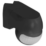 Czujnik ruchu pir "EL HOME" MD-16B7 zewnętrzny, montaż kątowy, AC-230V/ 50Hz, czarny