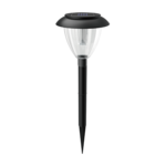 Lampa solarna 43 x 13 x 13 cm czarna