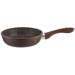 Patelnia aluminiowa MORENO 20 cm brązowy