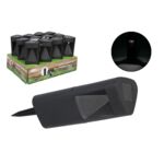 Lampa solarna 6,9 x 6,4 x 27,5 cm czarna