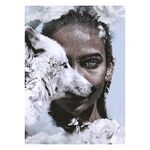 Obraz GLASSPIK 80 x 120 GL442 WOLF WOMEN