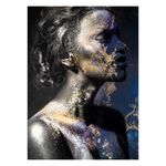 Obraz CANVAS SILVER 70 x 100 ST650 BLUE&GOLD