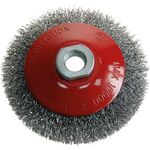 Szczotka tarczowa 125 mm drut stalowy Condor