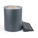 Taśma ogrodzeniowa z klipsami grafit 19 cm x 35 mb Cellfast