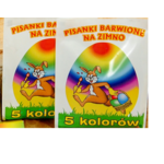 Barwnik do jajek 5 kolorów 10 x 7 cm