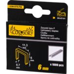 Zszywka typu F 6 mm opakowanie: 1000 sztuk Condor