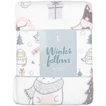 Koc WINTER FELLOWS 150 x 200 cm biały
