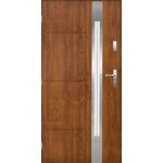 Drzwi zewnętrzne MITIKAS Złoty dąb 90 lewe