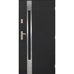 Drzwi zewnętrzne DIARO antracyt 90 prawe