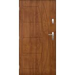 Drzwi zewnętrzne EFEZ Złoty dąb 80 lewe