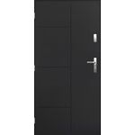 Drzwi zewnętrzne LUNA antracyt 90 lewe