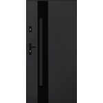 Drzwi zewnętrzne ANTILA antracyt 90 prawe