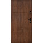 Drzwi zewnętrzne NEPTUN Orzech 80 lewe