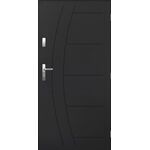 Drzwi zewnętrzne EFEZ antracyt 90 prawe