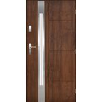 Drzwi zewnętrzne MITIKAS Orzech 90 prawe