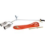 Palnik dekarski z podwójną dyszą na gaz propan-butan Drel