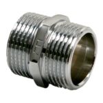 Nypel mosiężny 1/2" chrom