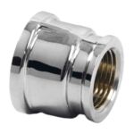 Mufa redukcyjna mosiężna 3/4" x 1/2" chrom