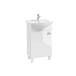 Szafka podumywalkowa z umywalką Adel biały połysk Deftrans