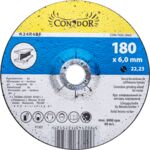 Tarcza korundowa do szlifowania metalu 180 x 6 mm Condor