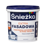 Farba fasadowa Extra śnieżnobiały 1 l Śnieżka