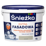 Farba fasadowa Extra jasny szary 10 l Śnieżka