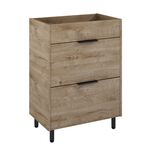 Szafka podumywalkowa Ameland brązowa 84,4 x 59,6 cm Elita