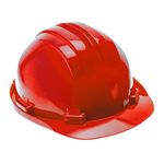 Kask ochronny PRIM czerwony uni