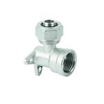 Kolano Pex skręcane z mocowaniem 20 x 1/2 gwint wewnętrzny