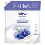 Mydło w płynie Linseed zapas 1500 ml  Luksja