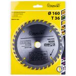 Piła tarczowa do drewna 160 mm x 36 T Condor