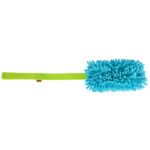 Szarpak "mop" z piszczakiem niebieska rączka zielona 10 x 50 cm 15651