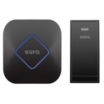 Dzwonek bezprzewodowy "EURA" WDP-83H2 "JAZZ" bezbateryjny, przycisk (kinetyczny), czarny