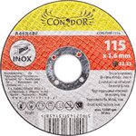 Tarcza korundowa do cięcia metalu inox 115 x 1,6 mm Condor