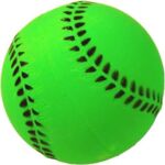 Piłka 72 mm baseball zielona