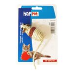 Myszka sizal 4,5 cm beżowa K057