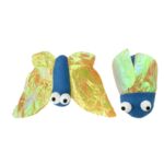 Motyl / owad 8 cm, zestaw 2 sztuki K080