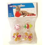 Piłki z dzwonkiem 4 cm, 4 sztuki K069