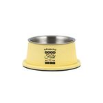 Miska Delux Spaniel żółta 14 cm / 0,3 l M157