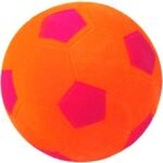 Piłka 90 mm football pomarańczowa