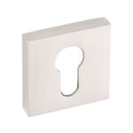 Szyld krótki kwadratowy złoty YALE Qubik Kuchinox