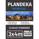 Plandeka 3 x 4 m niebieska PL