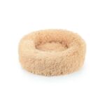 Pluszowe legowisko beżowe S 50 cm