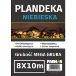 Plandeka 8 x 10 m niebieska PL