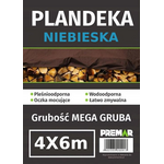 Plandeka 4 x 6 m niebieska PL