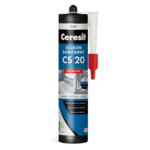 Silikon sanitarny neutralny CS20 biały Ceresit