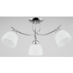 Lampa sufitowa Marisa E27 3 x 60 W srebrny