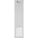 Lampa wisząca Ice E27 1 x 60 W biały, chrom