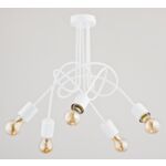 Lampa wisząca Tango E27 5 x 60 W biały